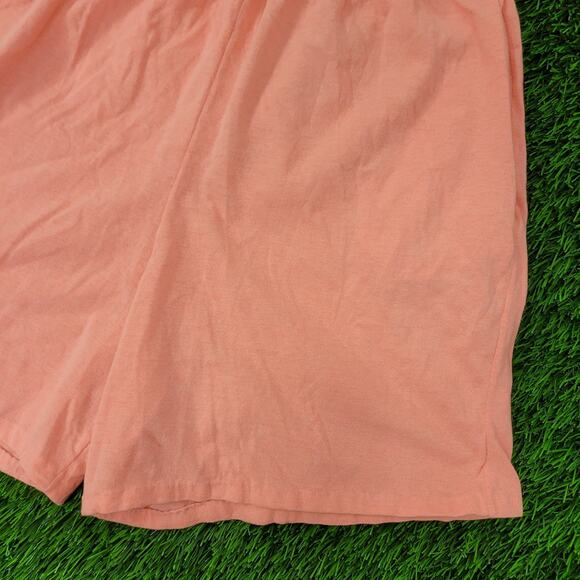 Vintage 80s MOD High-Rise Paperbag Shorts Womens XS/S Peach - Picture 3 of 14